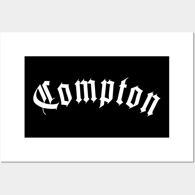 Compton Wall Art by sunima